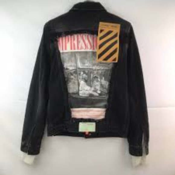 Impressionism Denim Jacket - Picture 9 of 11